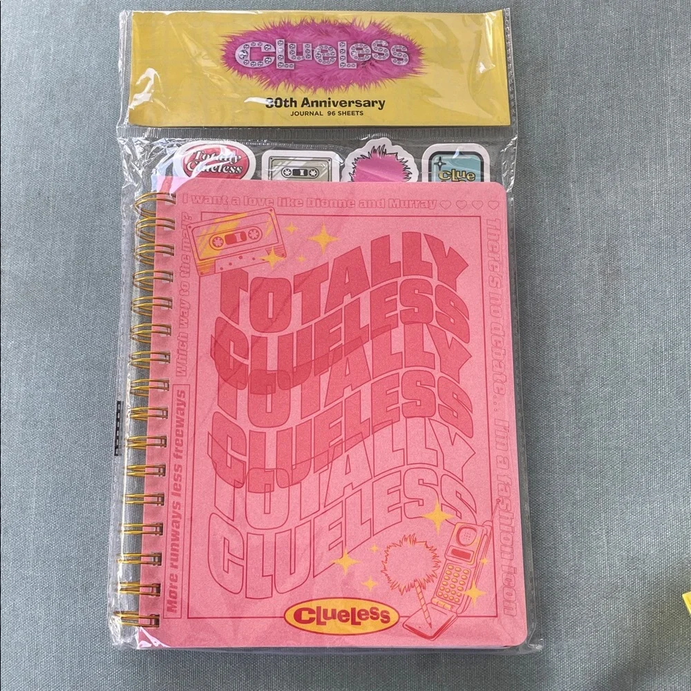 Clueless 30th Anniversary Journal Notebook Set